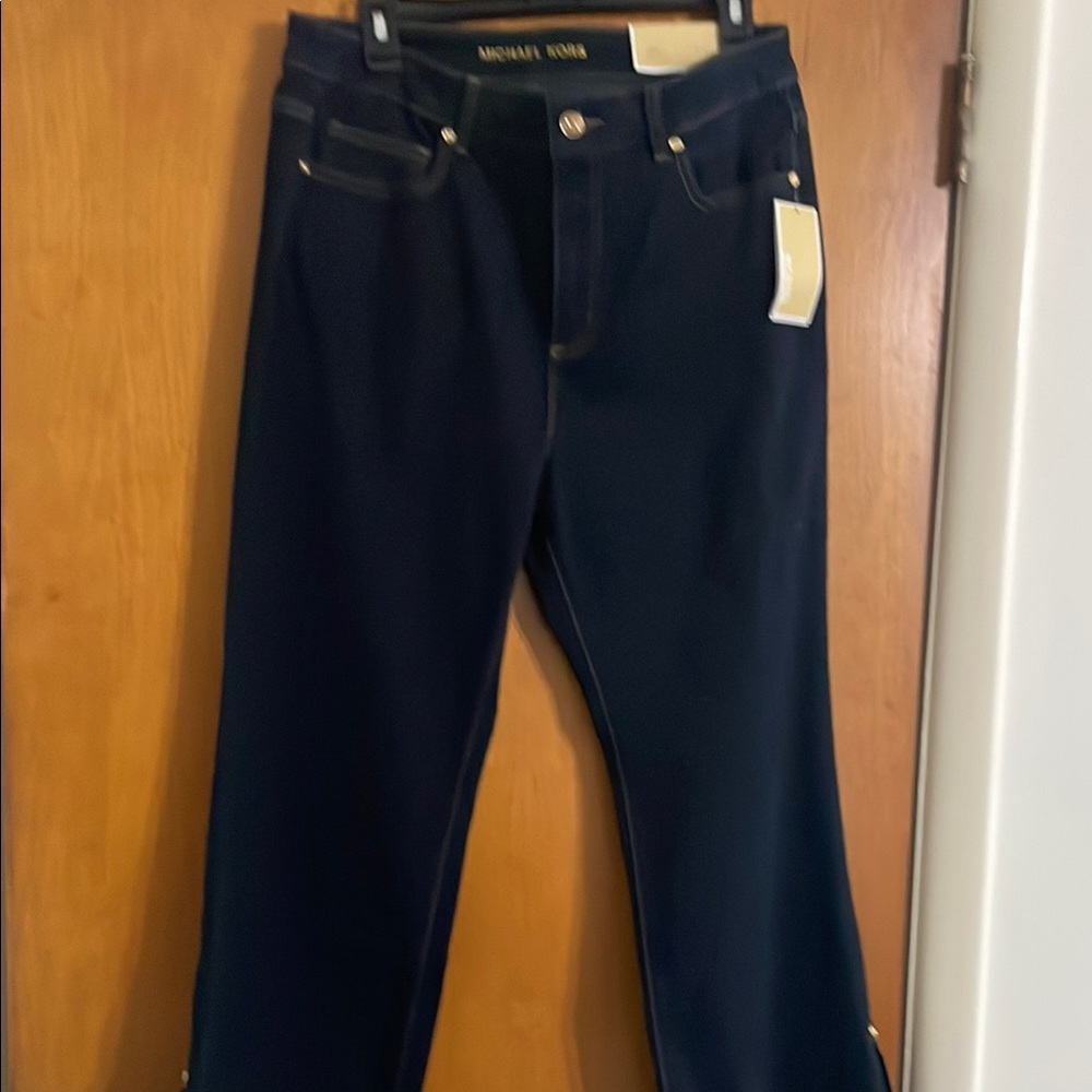 Michael Kors Navy Denim Pants